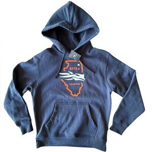 Sitka Gear Hooded Sweatshirt, Medium Chicago Illinois